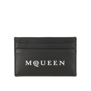 Alexander Mcqueen Sophisticated Black Calf Leather Wallet - NWT